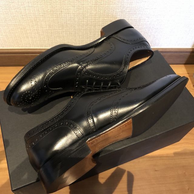 cheaney ローファー　cannon 黒　7 26.0cm相当