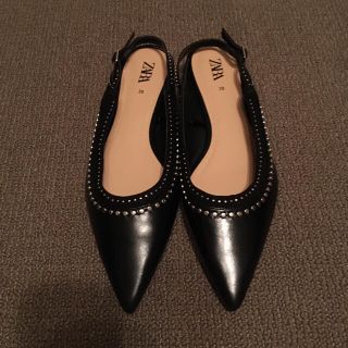 ザラ(ZARA)のZARA バックストラップパンプス(ハイヒール/パンプス)