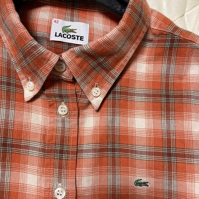 LACOSTE(ラコステ)のラコステ　チェックシャツ レディースのトップス(シャツ/ブラウス(長袖/七分))の商品写真