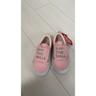 ヴァンズ(VANS)の【お値下げ中】新品　17㎝　VANS　キッズ　OLD SKOOL　ピンク(スニーカー)