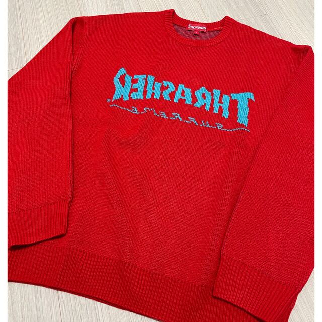 Supreme/Thrasher Sweater 21AW Lサイズ