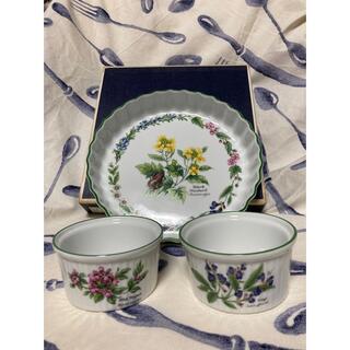 ロイヤルウースター(Royal Worcester)のroyalworcester HERBSパイ皿ココット(食器)