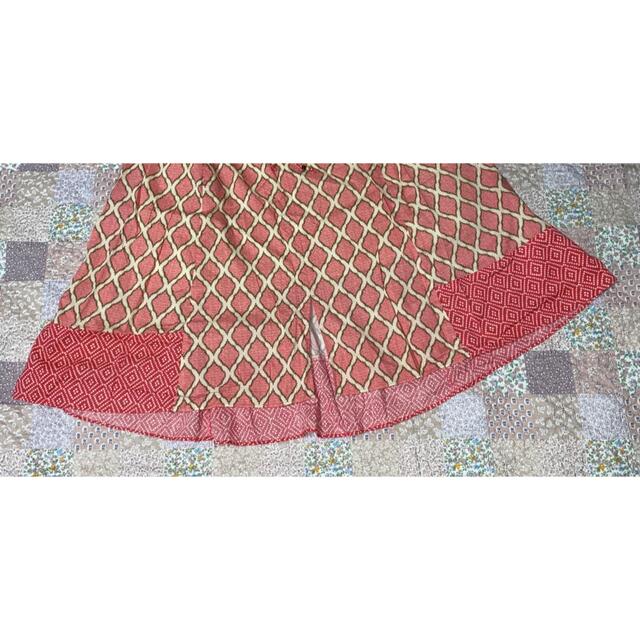 TOCCA(トッカ)の美品　トッカ　アフリカンプリント　フリーサイズ レディースのスカート(ロングスカート)の商品写真