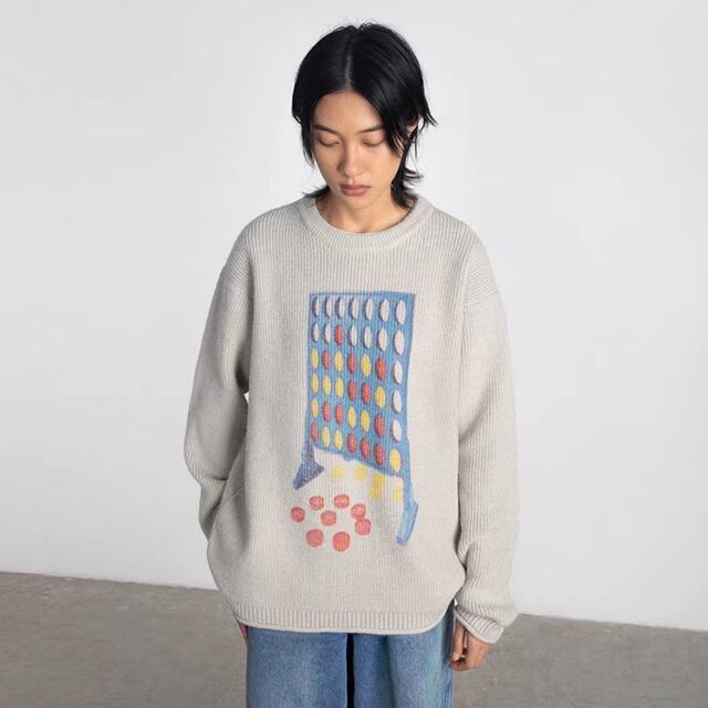 CONP 21AW Graphic-Print Jumper