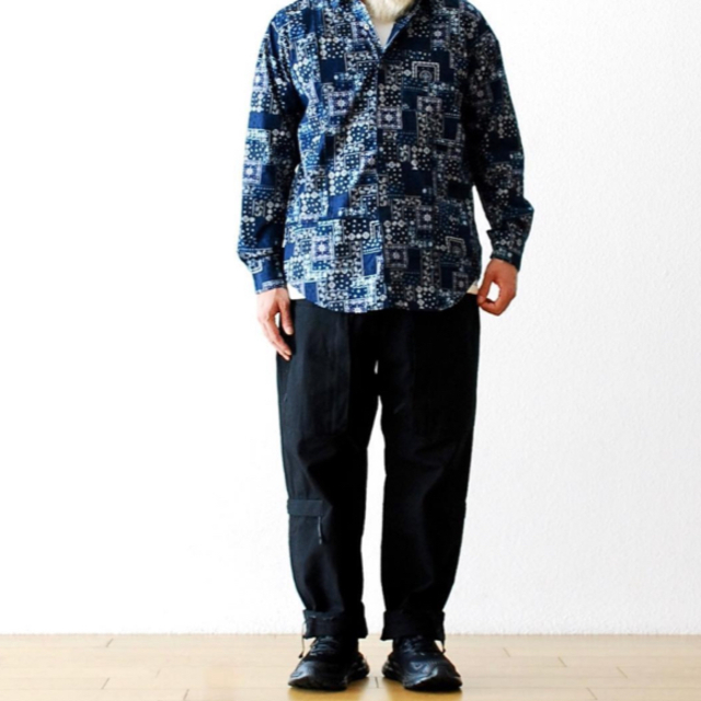通販激安】 engineered garments パッチワークプリントバンダナ econet.bi