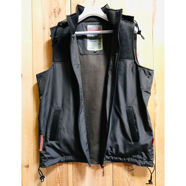 シルバー金具 prada sport ナイロンジャケット モーガン蔵人 | terepin.com