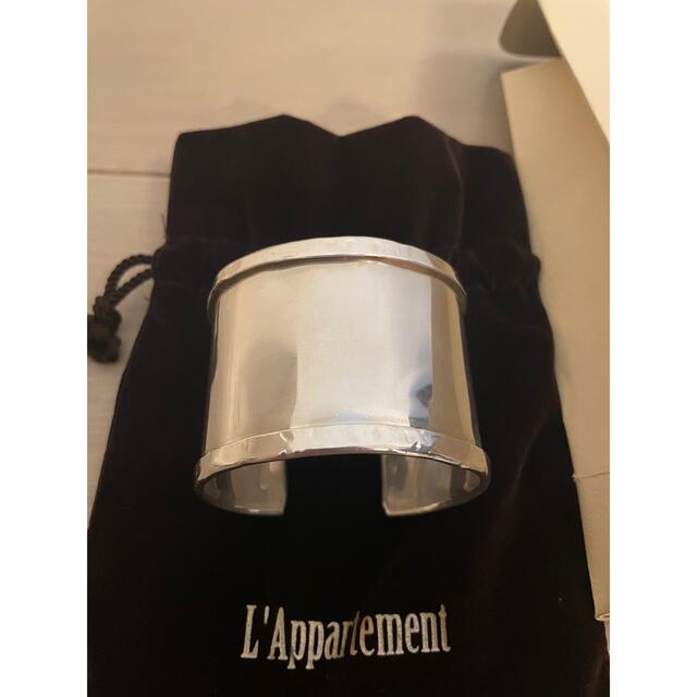 L'Appartement DEUXIEME CLASSE(アパルトモンドゥーズィエムクラス)の【MARIA RUDMAN/マリアルドマン】SILVER BIG BANGLE レディースのアクセサリー(ブレスレット/バングル)の商品写真