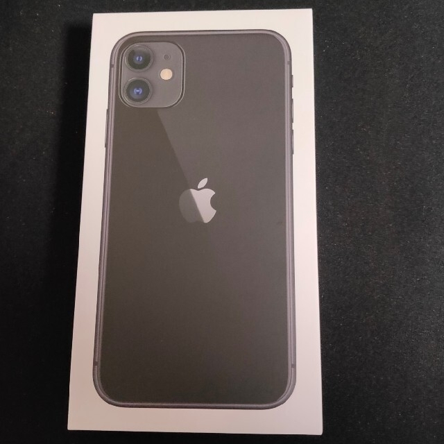 新素材新作 iPhone 新品未使用 2台 ブラック 64GB 11 iPhone 湘南工