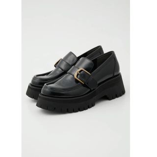 スライ(SLY)のSLY  PLATFORM BUCKLE LOAFERS  Mサイズ(ローファー/革靴)