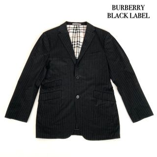 バーバリーブラックレーベル(BURBERRY BLACK LABEL)のバーバリーブラックレーベル テーラードジャケット ストライプ ノバチェック(テーラードジャケット)