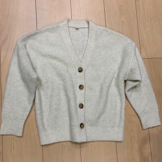 ユニクロ(UNIQLO)のニコ様専用ユニクロキッズ　ニットカーディガン　140cm (カーディガン)