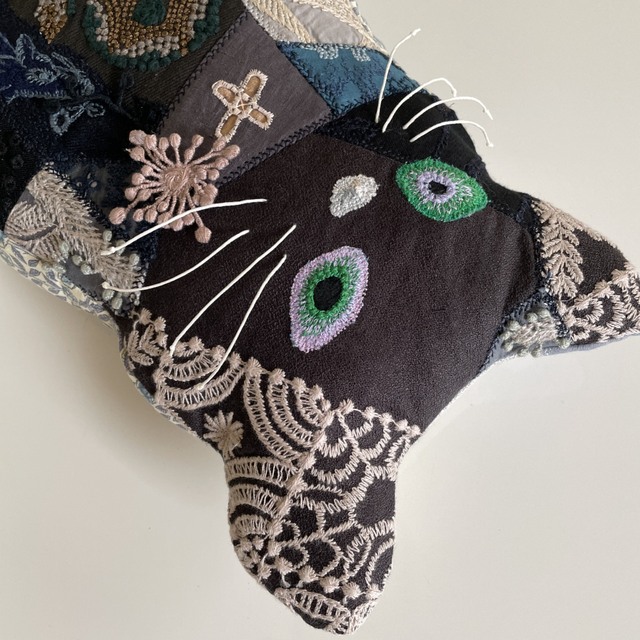 ミナペルホネン ハンドメイド オッドアイ ⭐猫 (*ΦωΦ)days ⑱ ミナペルホネン ハンドメイド オッドアイ ⭐猫 (*ΦωΦ)days ⑱