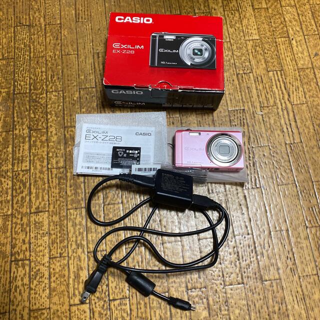 CASIO EXILIM ZOOM EX-Z28 コンデジ　デジカメ