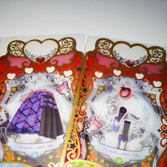 T-ARTS - ワッチャプリマジ プリマジチェックパープル 2枚の T-ARTS - ワッチャプリマジ プリマジチェックパープル 2枚の