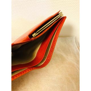 T1212 未使用☆ ジバンシー 二つ折り財布 折り畳み財布 レザー レッド