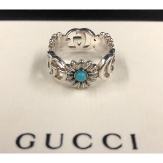 Gucci - グッチ シルバー リング ダブルG フラワーの通販 by ちくわ's