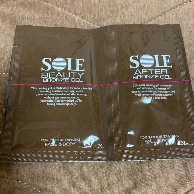 SOLE(ソーレ)の日焼け SOLE タンニングジェル&アフタージェル12個 コスメ/美容のボディケア(日焼け止め/サンオイル)の商品写真