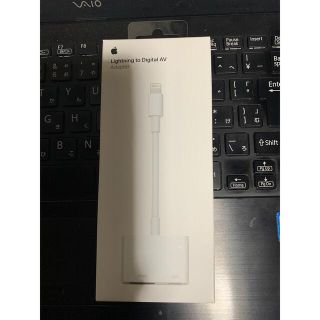 アップル(Apple)のApple純正品のライトニングHDMIアダプター(映像用ケーブル)