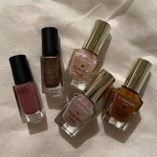 キャンメイク(CANMAKE)のCANMAKE NAILHOLIC マニキュア ネイル 5点セット(マニキュア)