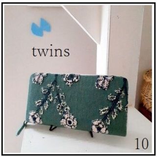 【専用❿】⚮̈ twins◆本革ロングウォレット(財布)