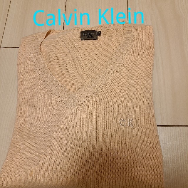 Calvin Klein(カルバンクライン)のCalvin KleinVネックセーター レディースのトップス(ニット/セーター)の商品写真