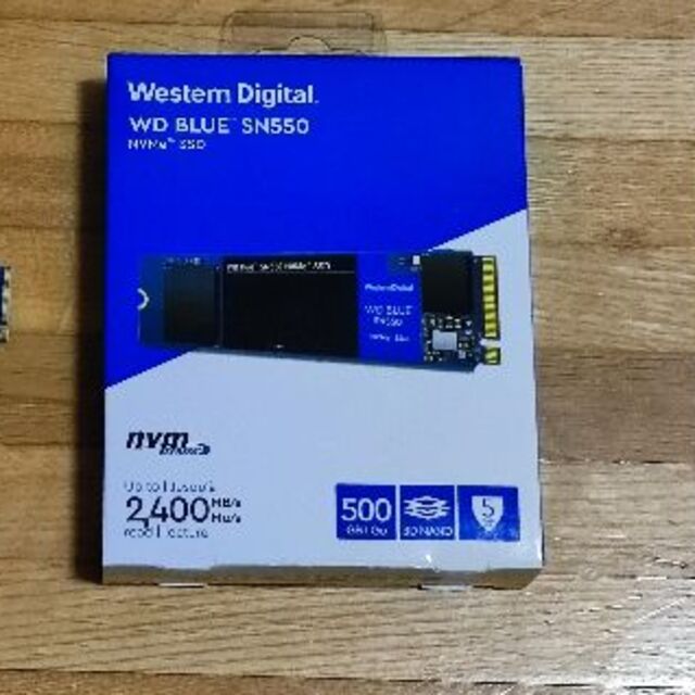 WD Blue SN550 NVMe WDS500G2B0C 1