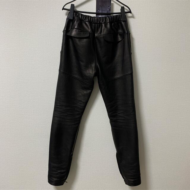 SUNSEA(サンシー)のSUNSEA 20AW LEATHER FLEA MARKET PANTS 1 メンズのパンツ(その他)の商品写真