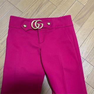 グッチ パンツ(ゴールド/金色系)の通販 16点 | Gucciのレディースを