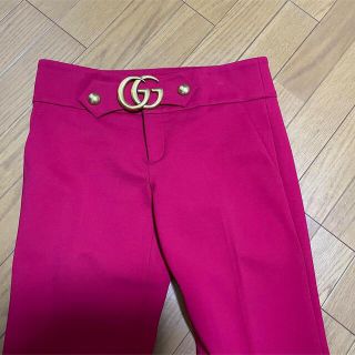 グッチ(Gucci)の※金星様専2点おまとめ●GUCCIGGマーモントパンツ42●オレンジパンツ44(クロップドパンツ)