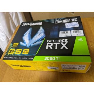 ZOTAC GAMING Geforce RTX3060Ti グラフィックボード(PCパーツ)