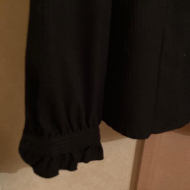 COMME CA ISM(コムサイズム)の黒ブラウス　レース　9号、コムサ　スカート M セット レディースのスカート(ひざ丈スカート)の商品写真