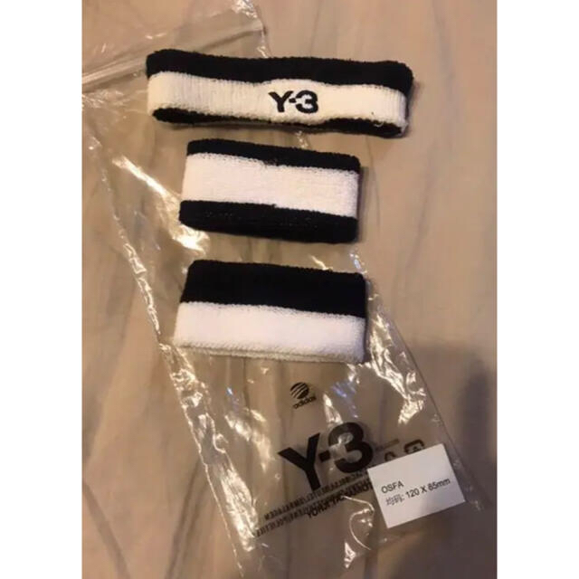 Y-3(ワイスリー)のY-3 ワイスリー  リストバンド3点セット メンズのアクセサリー(バングル/リストバンド)の商品写真