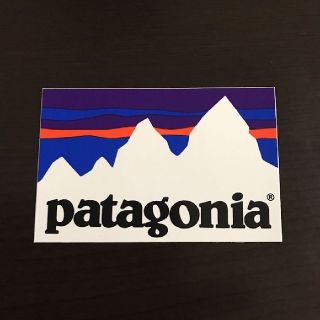 パタゴニア(patagonia)の(縦5.7cm横8.8cm) patagonia 公式ステッカー(その他)