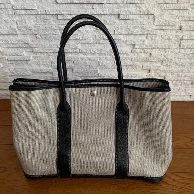 最適な材料 Hermes - エルメス ガーデンパーティーPM トートバッグ