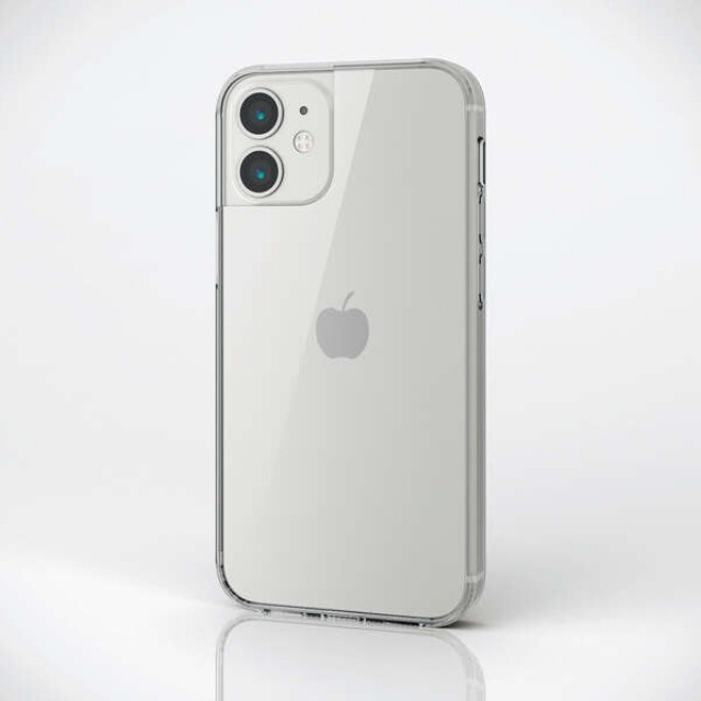 ELECOM(エレコム)のエレコム iPhone 12 mini ハイブリッド ケース ガラス アイフォン スマホ/家電/カメラのスマホアクセサリー(iPhoneケース)の商品写真