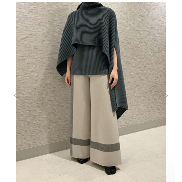 アドーアADORE◇カタログ掲載◇クロスパネルリバーパンツ◇36◇59.400