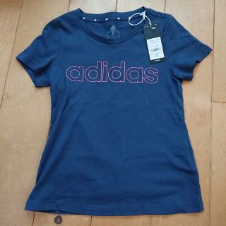 アディダス(adidas)の新品アディダスadidasガールズＴシャツ 140サイズ(Tシャツ/カットソー)