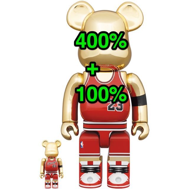 MEDICOM TOY(メディコムトイ)の新品未開封 BE@RBRICK 1985 ROOKIE JERSEY 400％ エンタメ/ホビーのフィギュア(その他)の商品写真