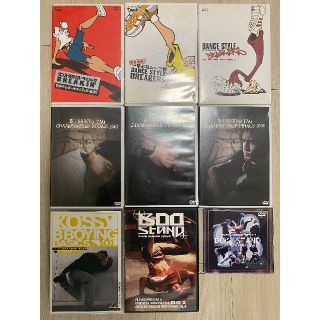 BREAKIN DANCE DVDまとめ売り(6枚)(スポーツ/フィットネス)