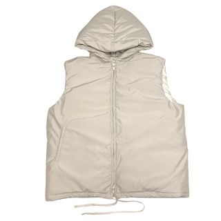 フィアオブゴッド(FEAR OF GOD)のFear Of God 6th Hooded Puffer Vest Bone(ダウンジャケット)