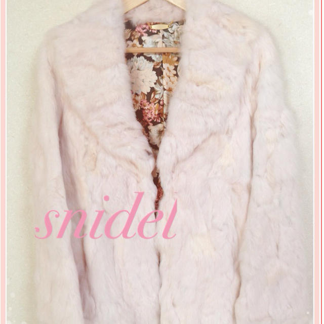 SNIDEL(スナイデル)のaya様 お取置き専用♡3/15 レディースのジャケット/アウター(毛皮/ファーコート)の商品写真