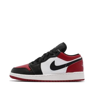 ナイキ(NIKE)のナイキ エア ジョーダン 1 LOW GS ブレッド トゥ Bred Toe(スニーカー)