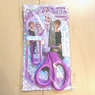 ディズニー(Disney)のディズニープリンセス アナ雪 はさみ 女の子 小学生 アナと雪の女王 新品 文具(はさみ/カッター)