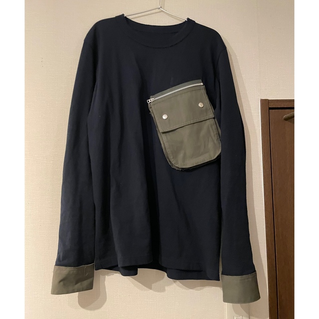 sacai(サカイ)のSacai cotton long sleeve t-shirt 21aw メンズのトップス(Tシャツ/カットソー(七分/長袖))の商品写真