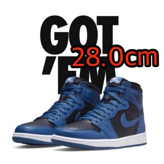 ナイキ(NIKE)のAir Jordan1 High OG "Dark Marina Blue"(スニーカー)