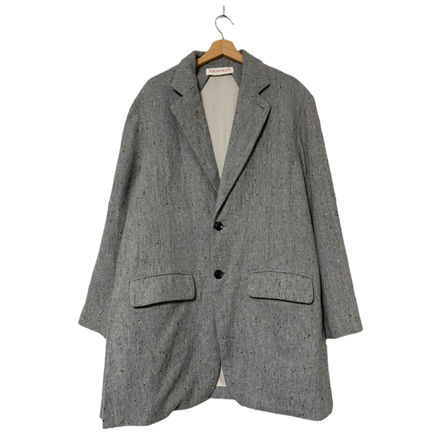 NICENESS NEP TWEED OVER JACKET NICENESS NEP TWEED OVER JACKET