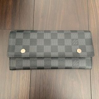 ルイヴィトン(LOUIS VUITTON)のルイヴィトン ポルトフォイユ ロン モデュラブル ダミエ・グラフィット(長財布)