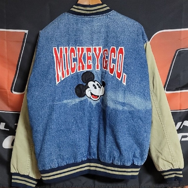 Disney ディズニー　スウェット　tiger デカロゴ　vintage 希少