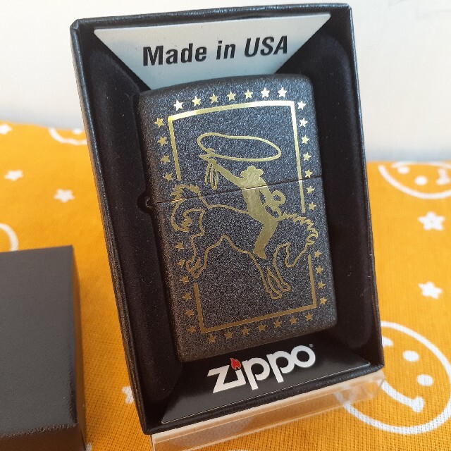 ZIPPO(ジッポー)のzippoジッポ未使用新品カウボーイ メンズのファッション小物(タバコグッズ)の商品写真