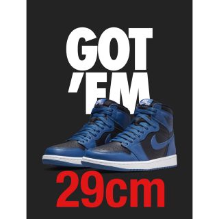 ナイキ(NIKE)のNike Air Jordan 1 "Dark Marina Blue 29cm(スニーカー)